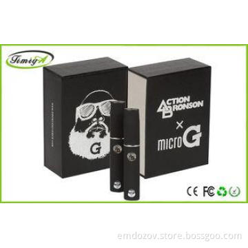 350mah Health Dry Herb E Cig Micro G Pen Vaporizer With 1.8